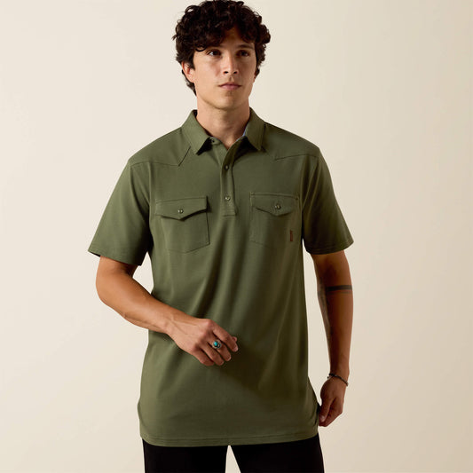 Retro Western Snap Polo - Ariat Everyday