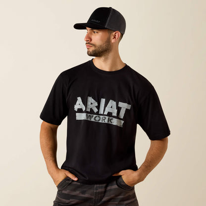 Rebar Cotton Strong Duct Logo T-Shirt - Ariat Trusted