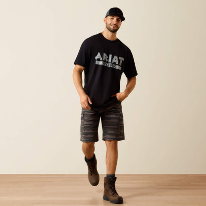 Rebar Cotton Strong Duct Logo T-Shirt - Ariat Trusted