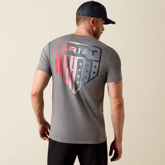 Ariat USA Pat Badge T-Shirt - Ariat Trending