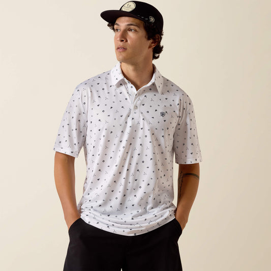 All Over Print Polo - Ariat Latest