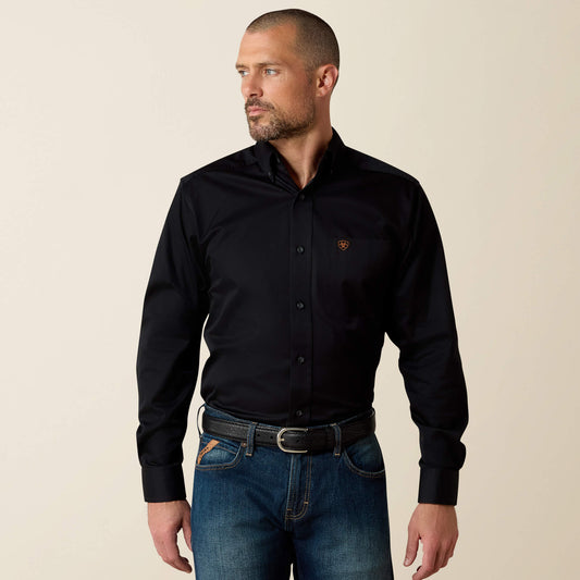 Solid Twill Fitted Shirt - Ariat Deals
