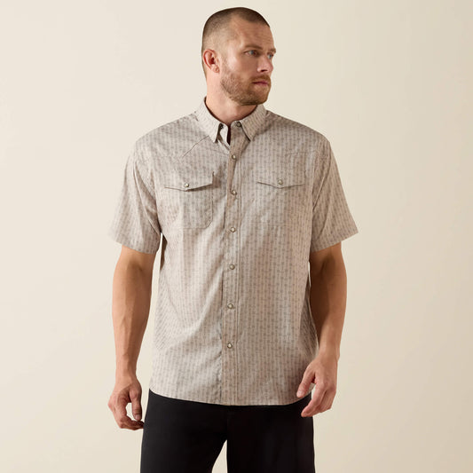 Printed Western VentTEK Classic Fit Snap Shirt - Ariat Recommended