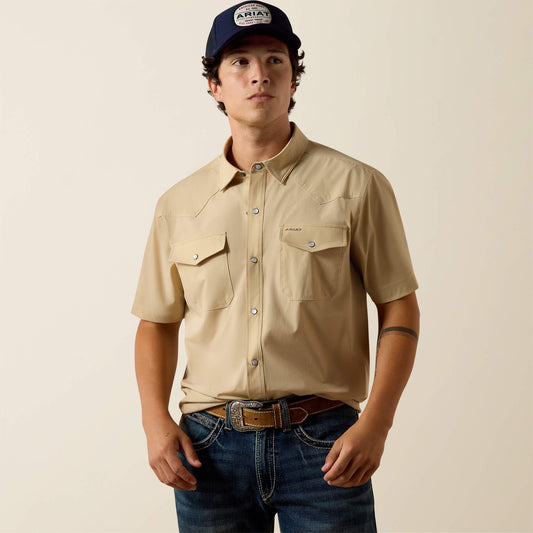 FrontierTough VentTEK Western Fitted Snap Shirt - Ariat Top Pick