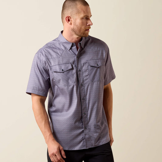 Printed Western VentTEK Classic Fit Snap Shirt - Ariat Signature