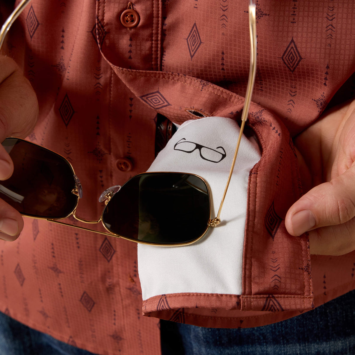 Printed VentTEK Classic Fit Shirt - Ariat Popular