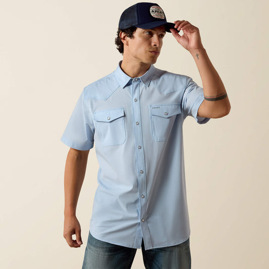 FrontierTough VentTEK Western Fitted Snap Shirt - Ariat Recommended