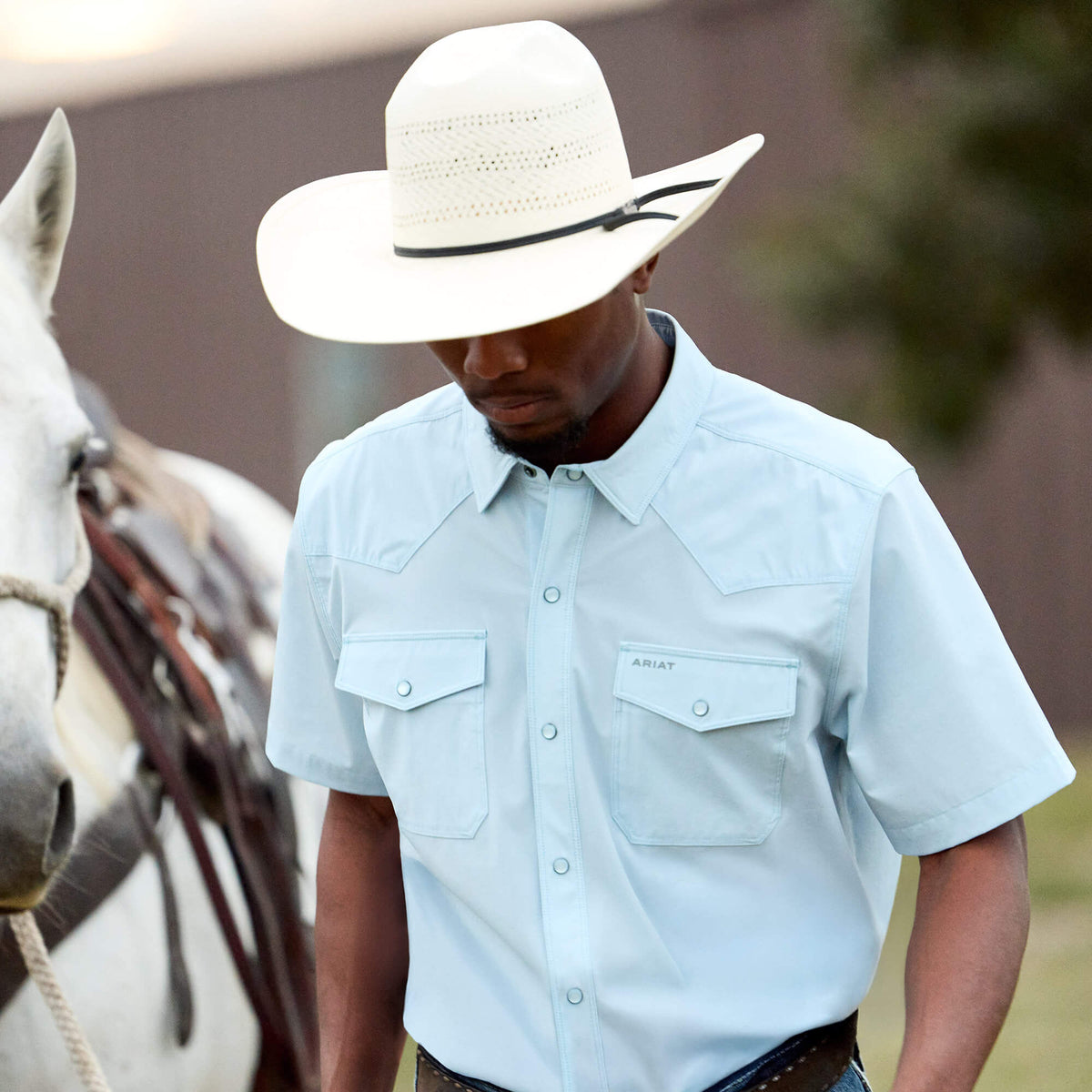 FrontierTough VentTEK Western Fitted Snap Shirt - Ariat Recommended