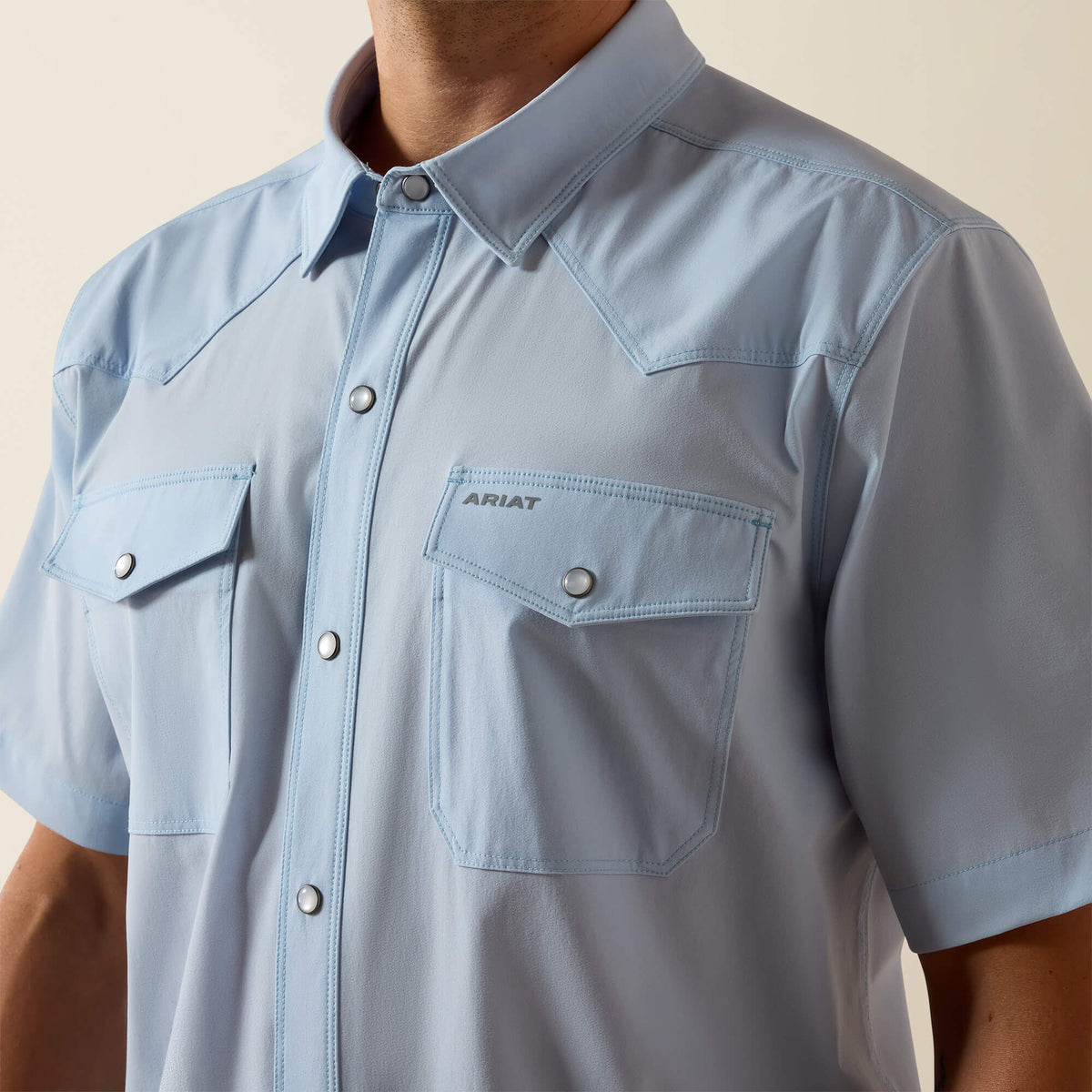 FrontierTough VentTEK Western Fitted Snap Shirt - Ariat Recommended