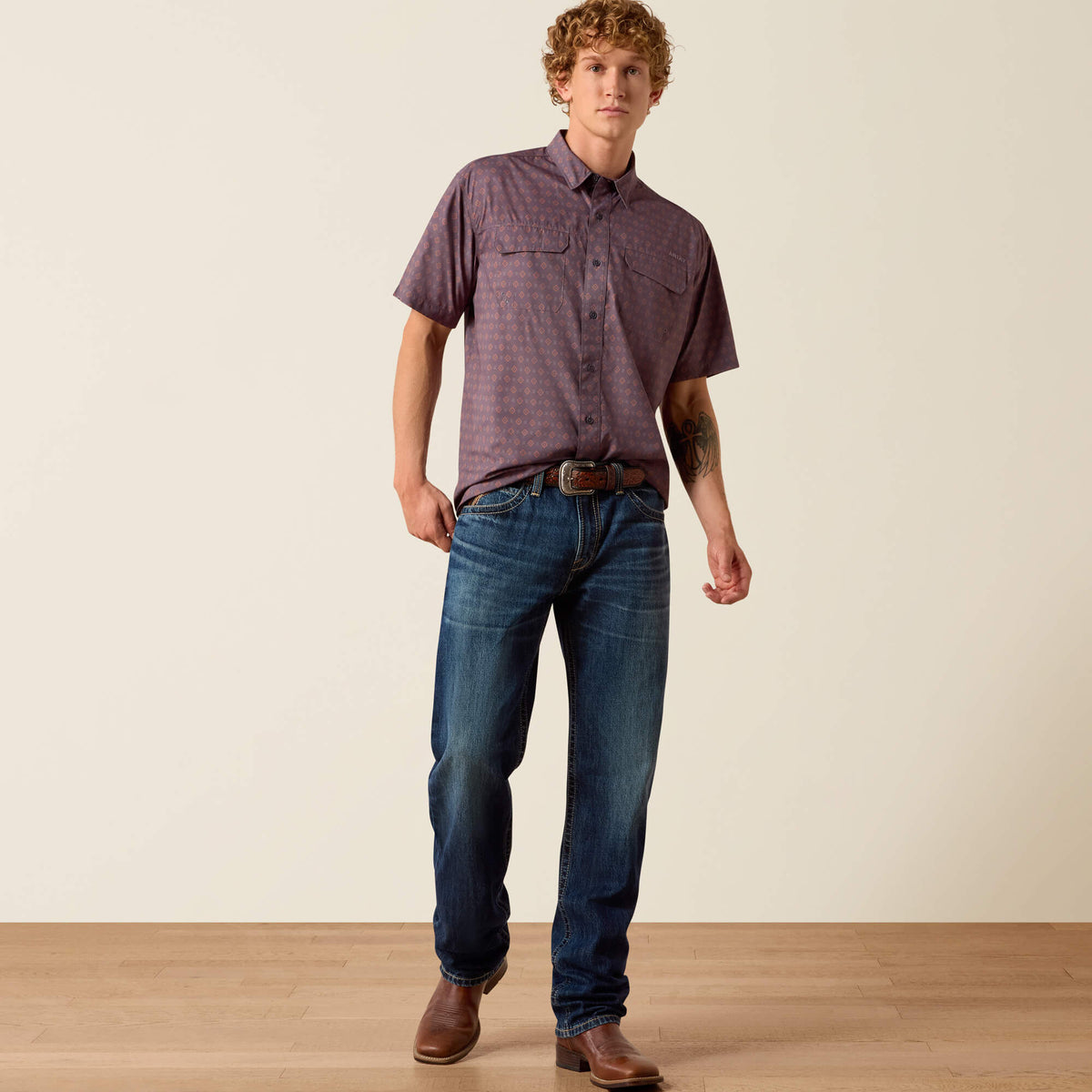 Printed VentTEK Outbound Classic Fit Shirt - Ariat Popular