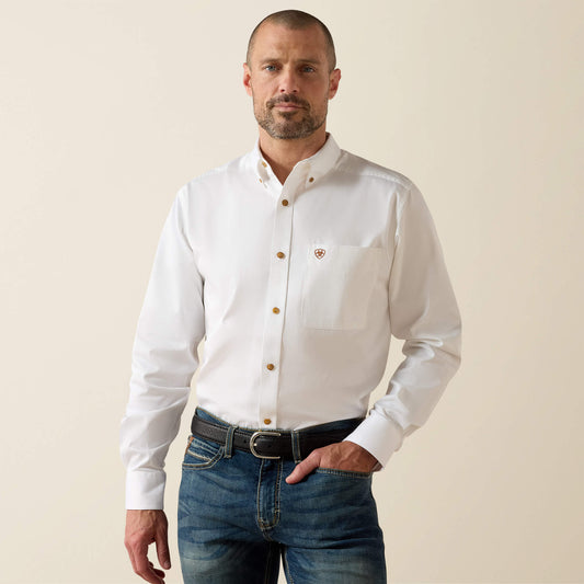 Solid Twill Fitted Shirt - Ariat Exclusive