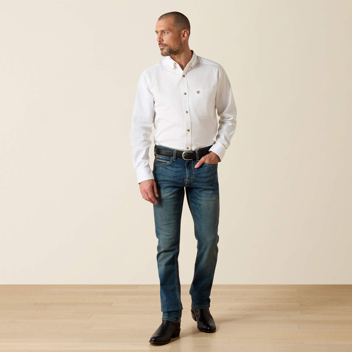 Solid Twill Fitted Shirt - Ariat Exclusive