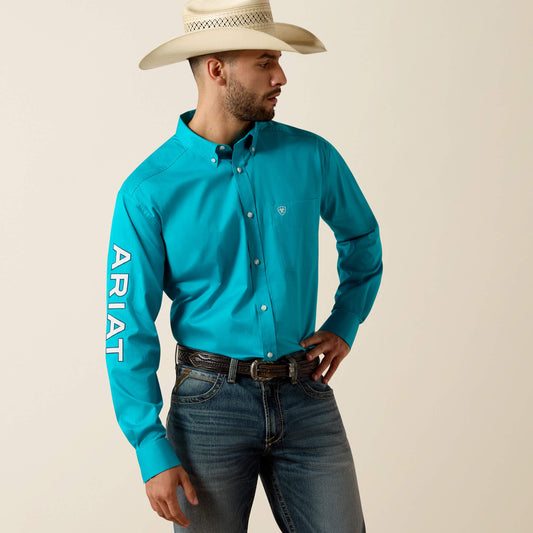 Team Logo Lightweight Twill Classic Fit Shirt - Ariat Popular