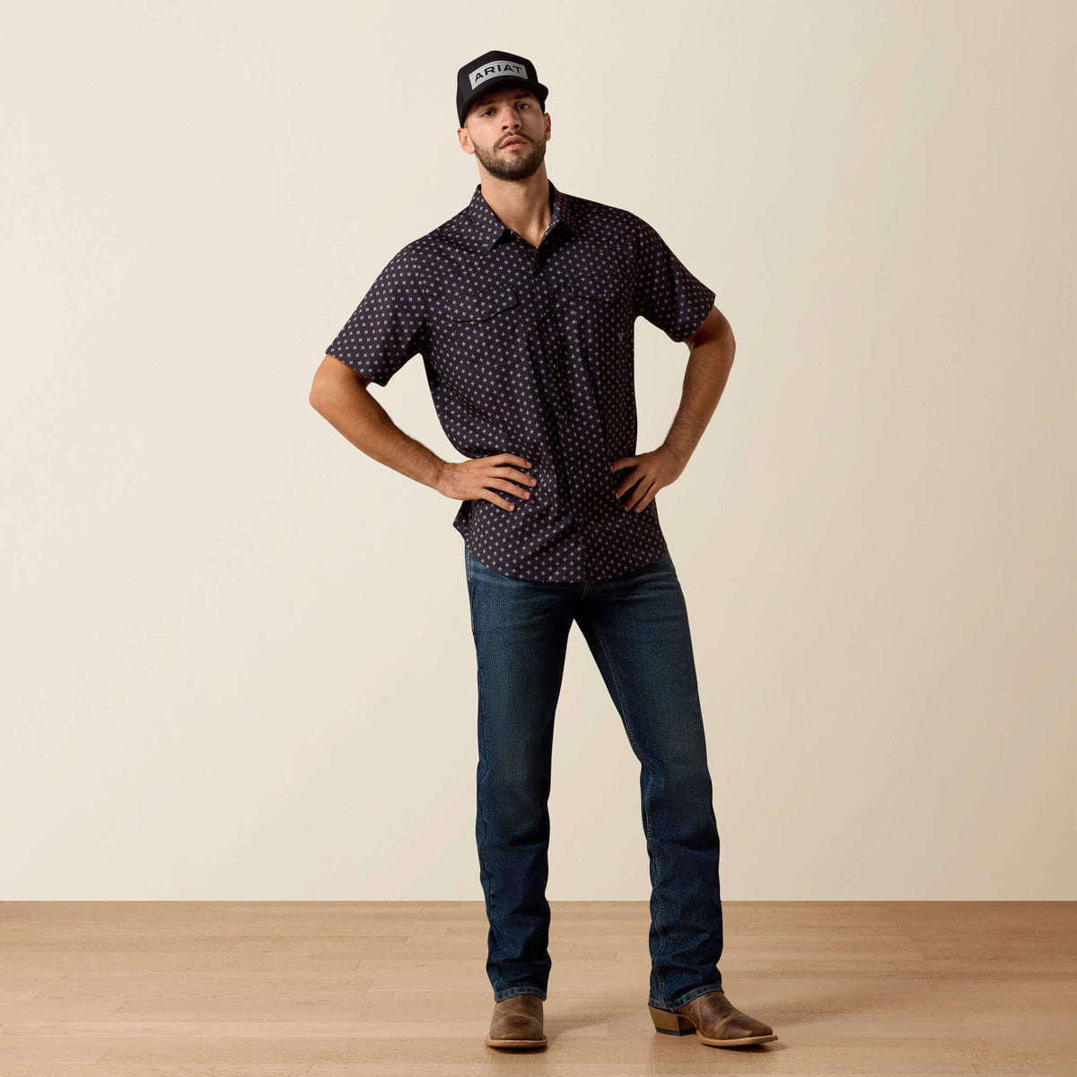 Printed VentTEK Western Fitted Snap Shirt - Ariat Value