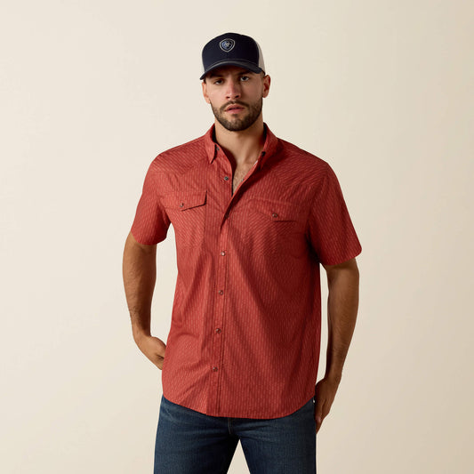 Printed VentTEK Western Fitted Snap Shirt - Ariat Popular