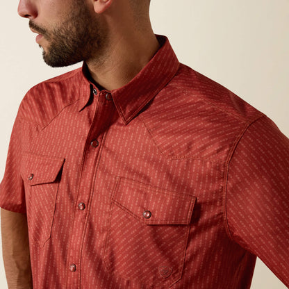 Printed VentTEK Western Fitted Snap Shirt - Ariat Popular
