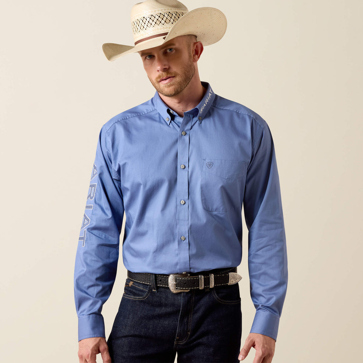 Team Logo Lightweight Twill Classic Fit Shirt - Ariat Essential