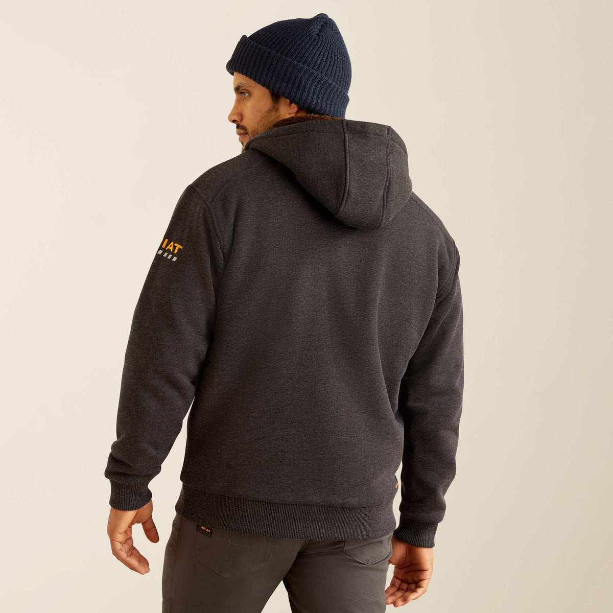 Rebar All-Weather Sherpa-Lined Full Zip Hoodie - Ariat Exclusive