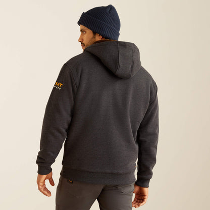 Rebar All-Weather Sherpa-Lined Full Zip Hoodie - Ariat Exclusive