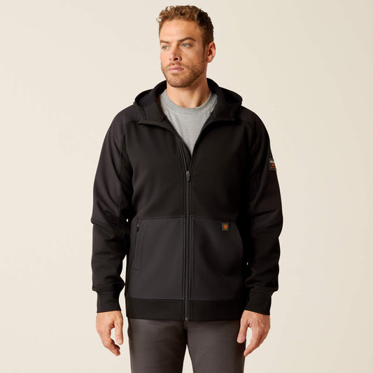 Rebar WorkTek Reinforced Full Zip Hoodie - Ariat Trusted