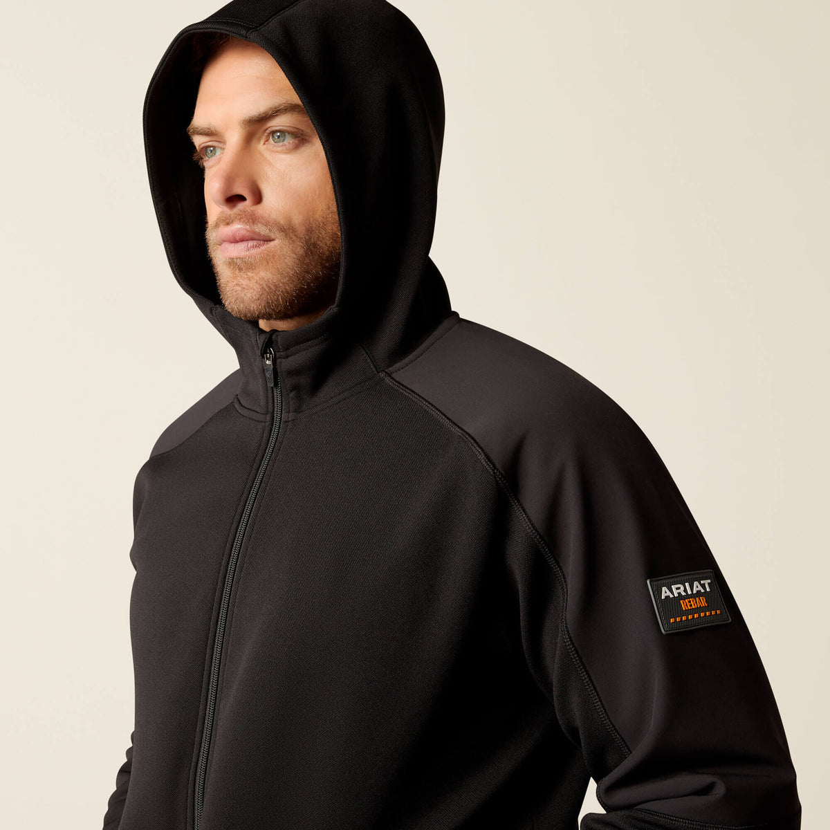 Rebar WorkTek Reinforced Full Zip Hoodie - Ariat Trusted