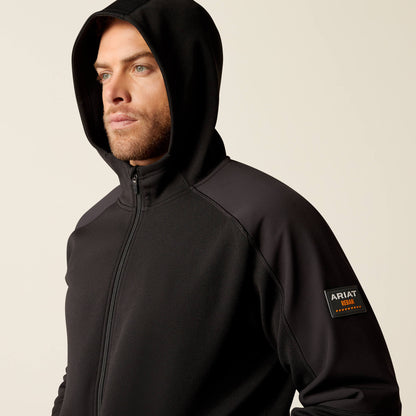 Rebar WorkTek Reinforced Full Zip Hoodie - Ariat Trusted
