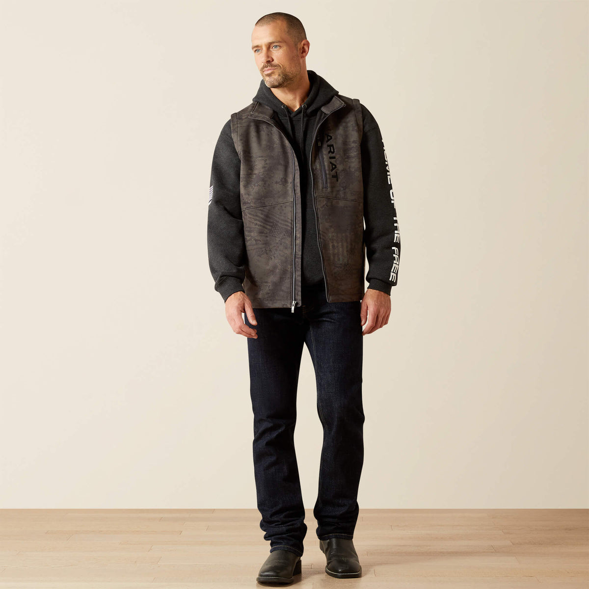 Patriot Flag Softshell Vest - Ariat Popular