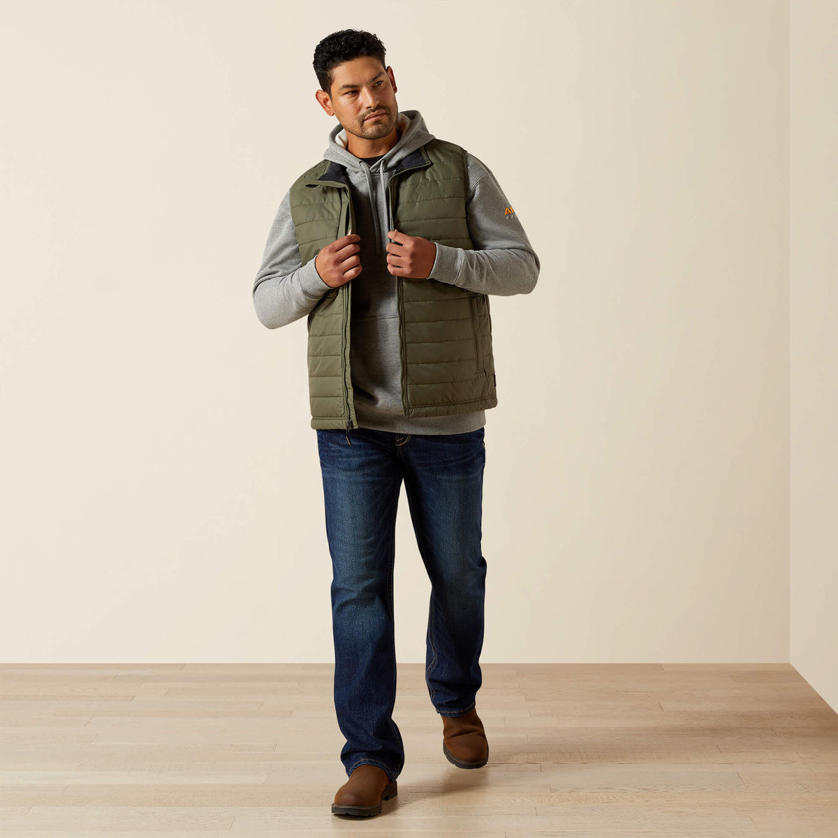Rebar Cordura Ripstop Lightweight Insulated Vest - Ariat Essential