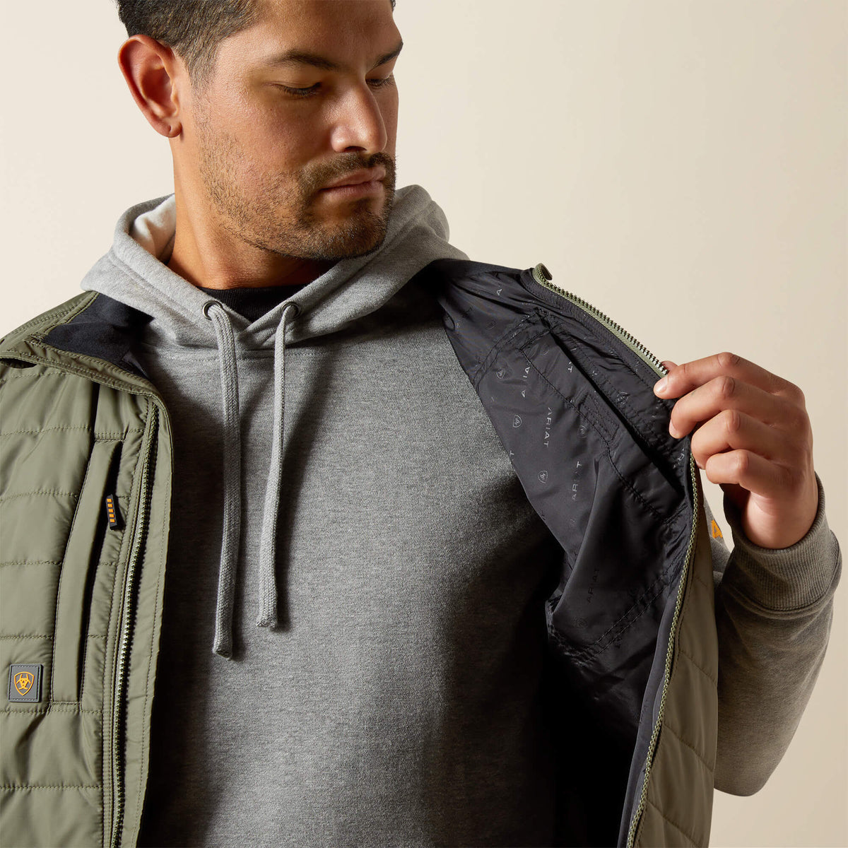 Rebar Cordura Ripstop Lightweight Insulated Vest - Ariat Essential