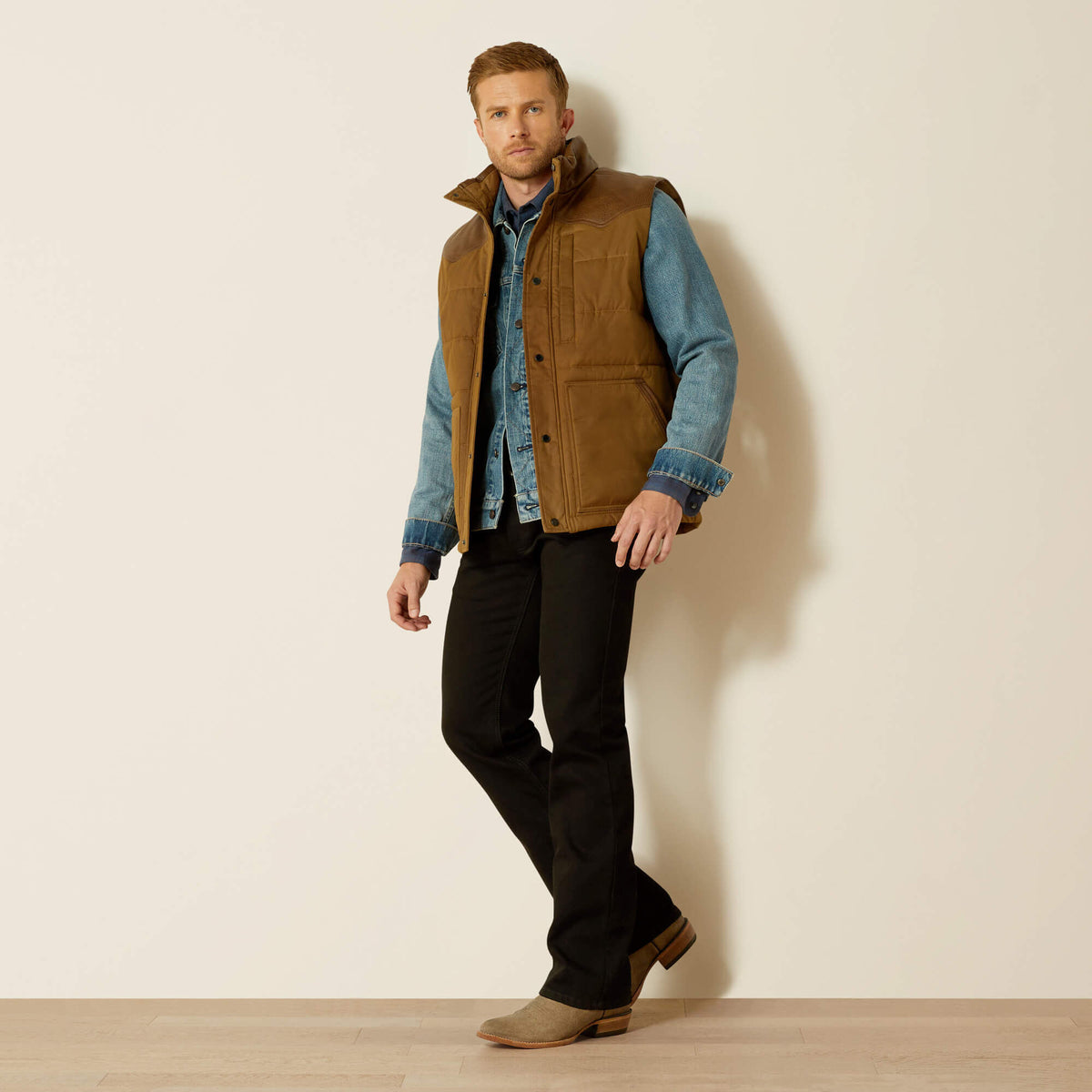 Western Quilted Vest - Ariat Great Value