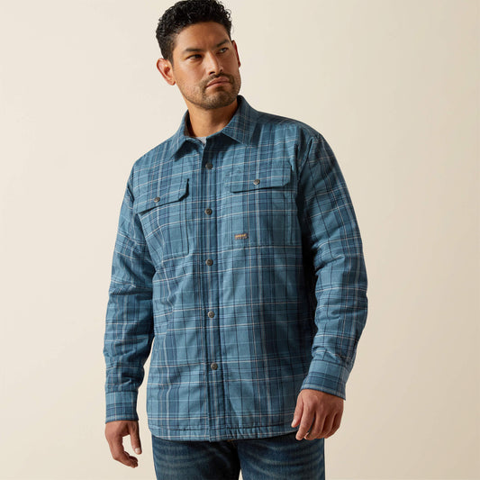 Rebar Flannel Insulated Shirt Jacket - Ariat Everyday