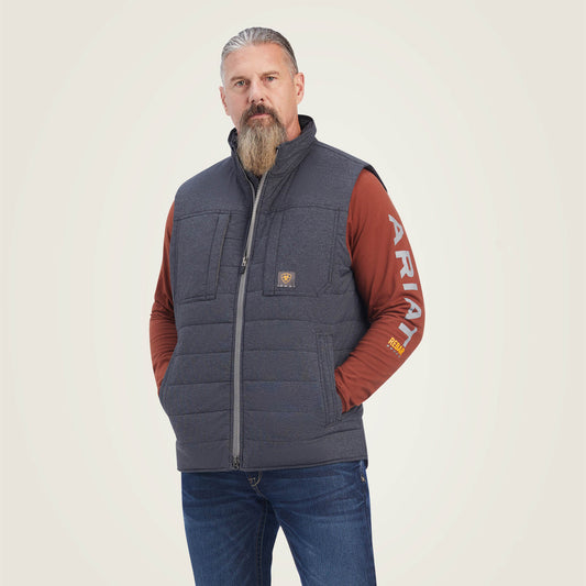 Rebar Valiant Ripstop Insulated Vest - Ariat Signature