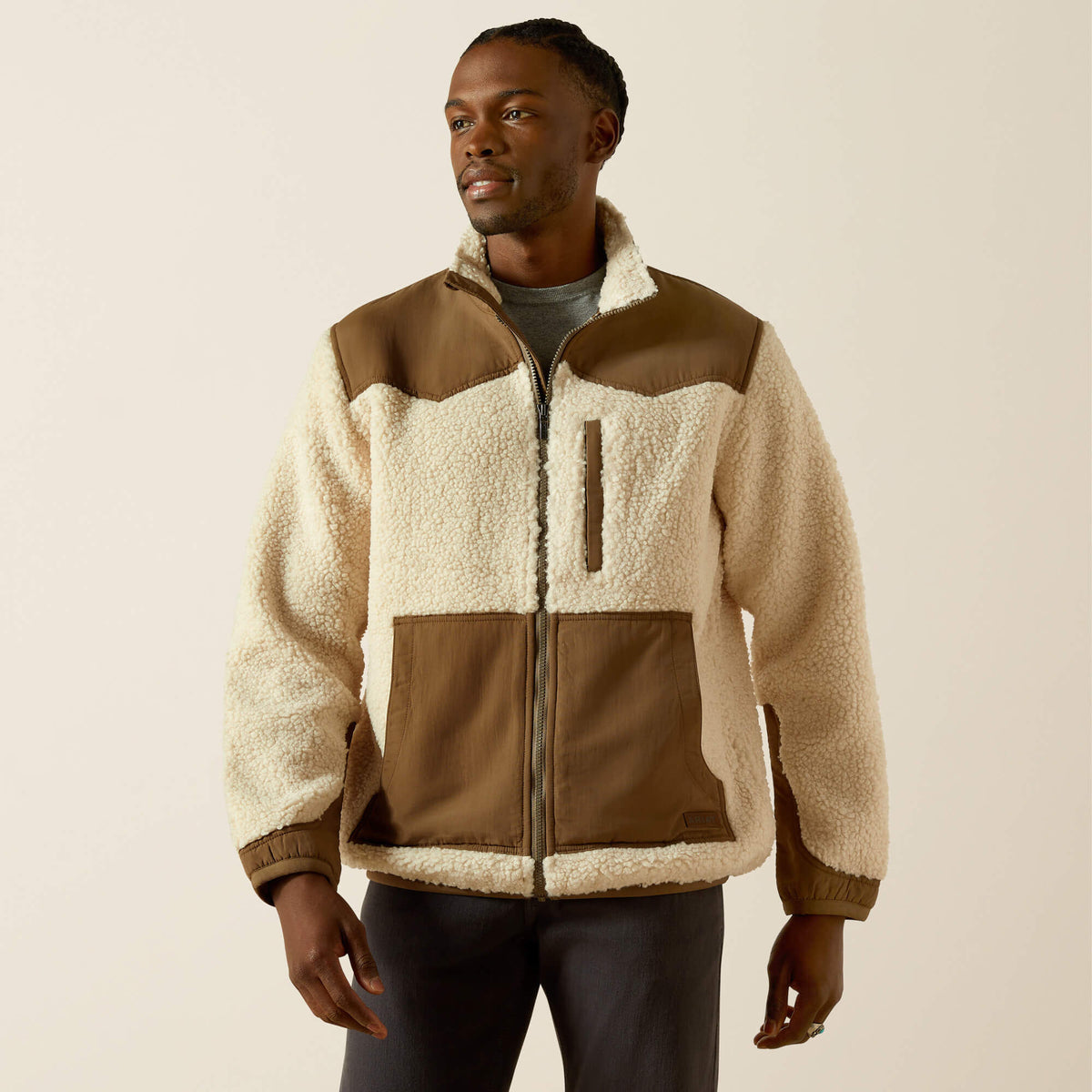 Western Sherpa Jacket - Ariat Exclusive