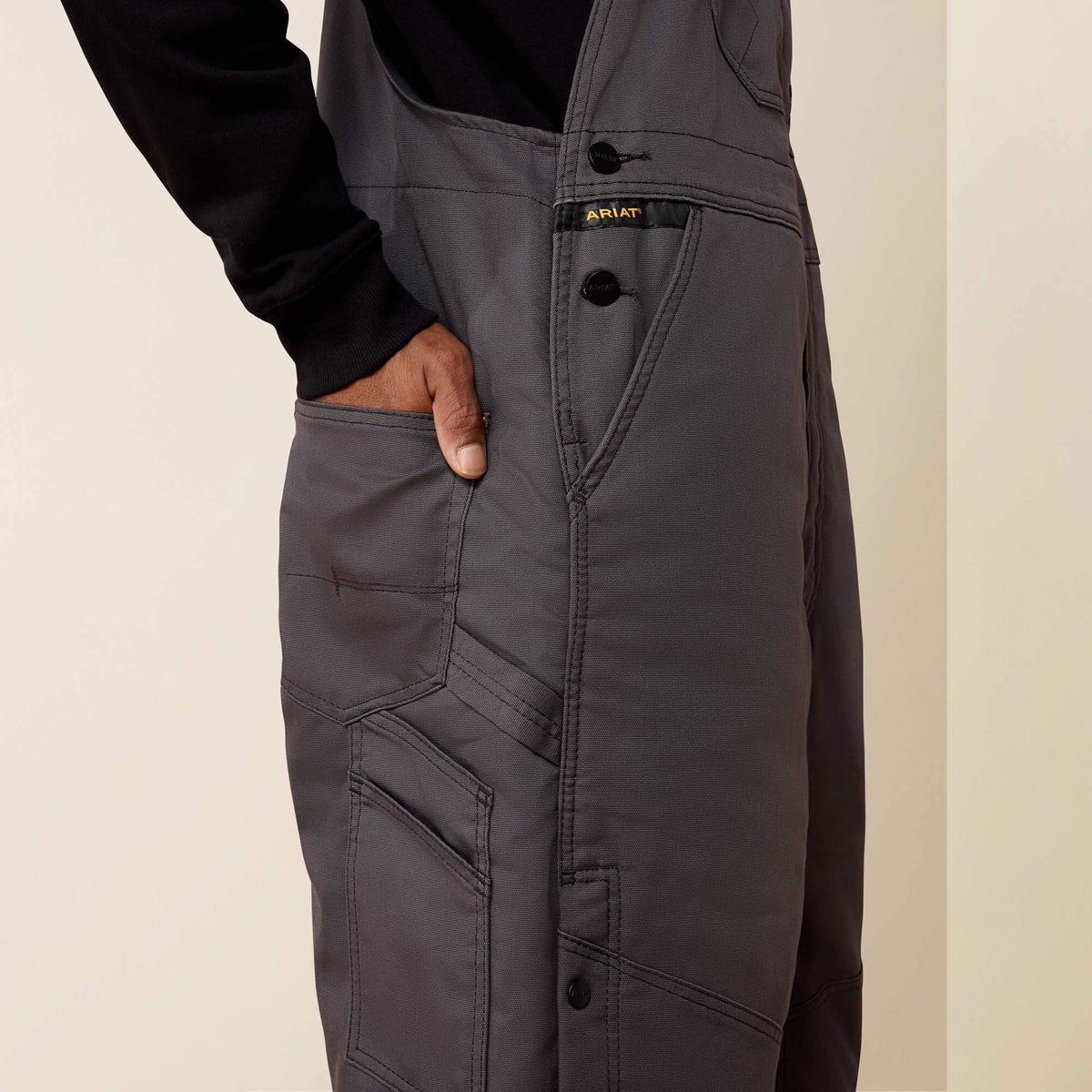 Rebar DuraCanvas Stretch Insulated Bib - Ariat Customer Favorite