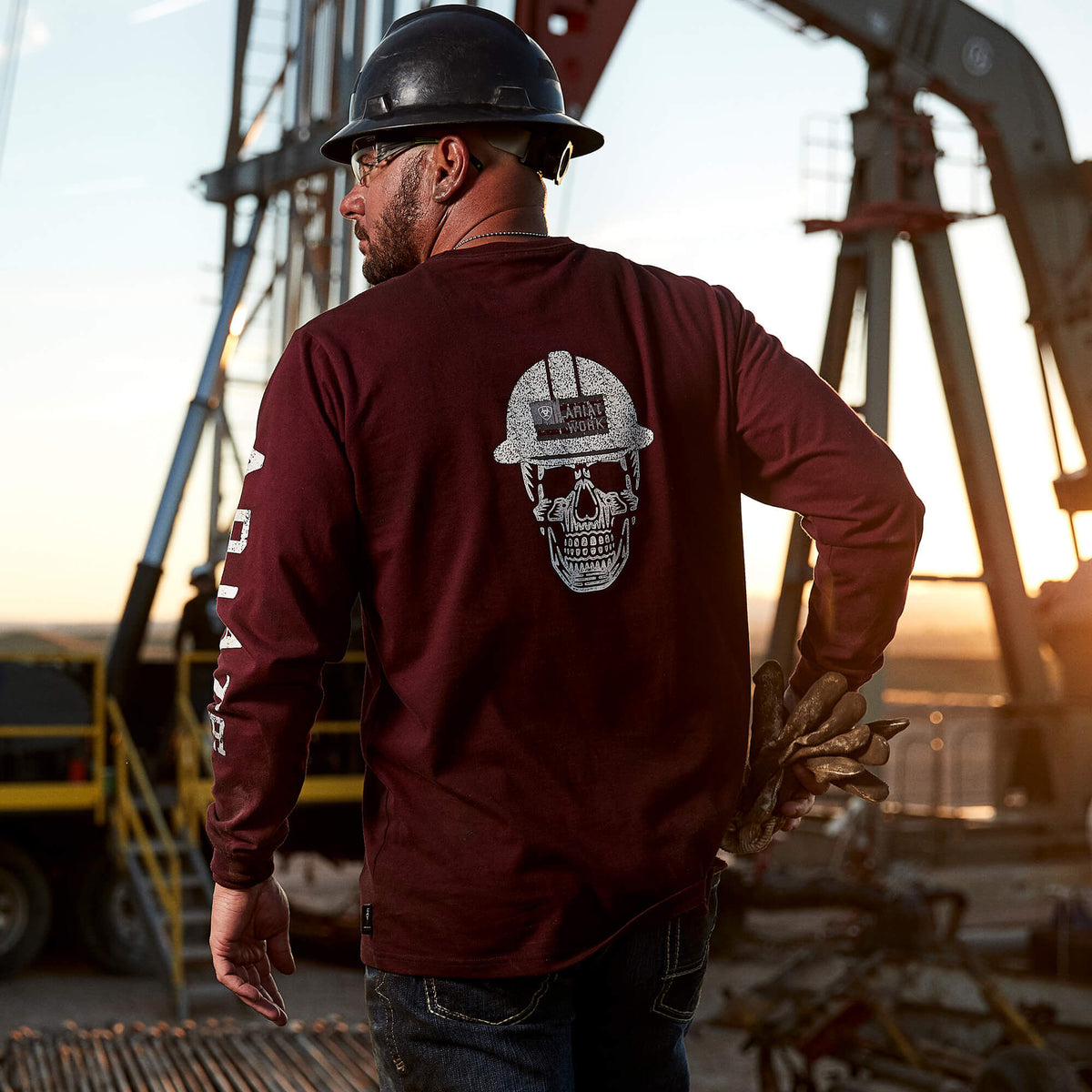 FR Roughneck Skull Logo T-Shirt - Ariat Classic
