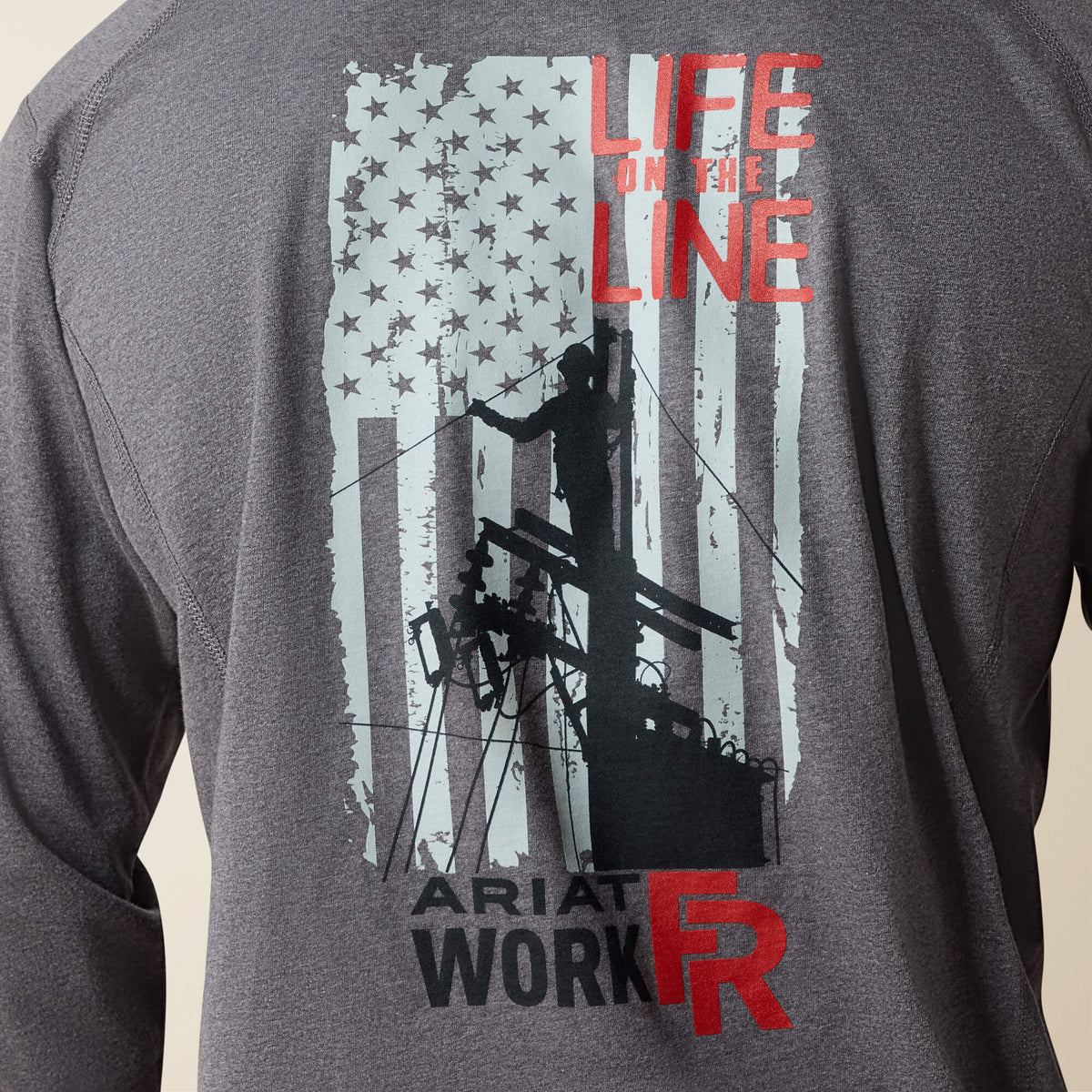 FR Air Life on the Line Graphic Top - Ariat Everyday