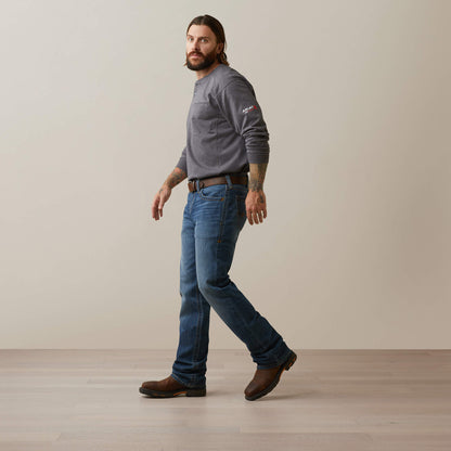 FR Air Refinery Row Graphic Henley Top - Ariat Customer Favorite
