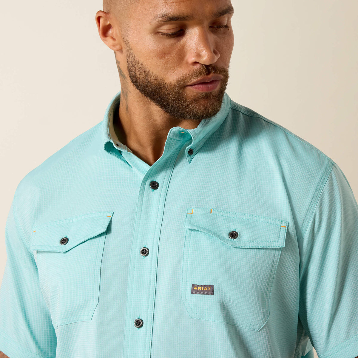 Rebar Made Tough VentTEK DuraStretch Work Shirt - Ariat Trending