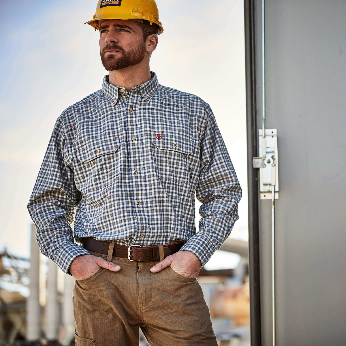 FR Plaid Featherlight Work Shirt - Ariat Value