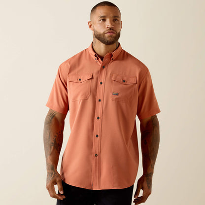 Rebar Made Tough VentTEK DuraStretch Work Shirt - Ariat Essential