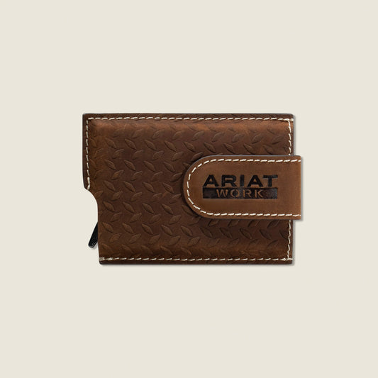 Diamond Plate Embossed Utility Wallet - Ariat Smart Buy