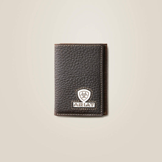 Trifold Wallet Stacked Logo - Ariat Essential