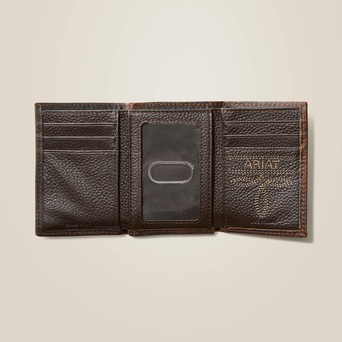 Trifold Wallet Stacked Logo - Ariat Essential