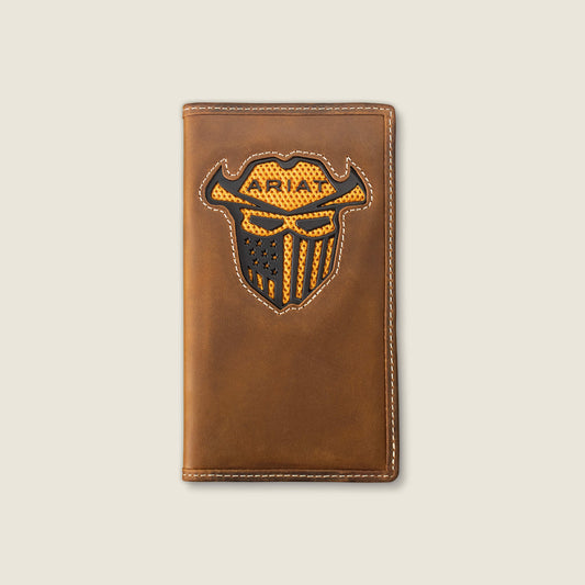 Work Roughneck Label Canvas Trifold Wallet - Ariat Essential