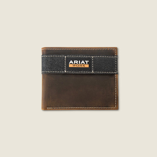 Work Canvas Bifold Wallet - Ariat New