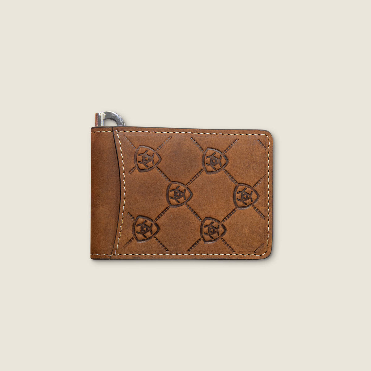Ariat Logo Print Money Clip Wallet - Ariat Special Offer