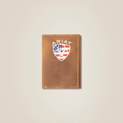 Flag Shield Trifold Wallet - Ariat Everyday