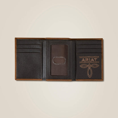 Flag Shield Trifold Wallet - Ariat Everyday