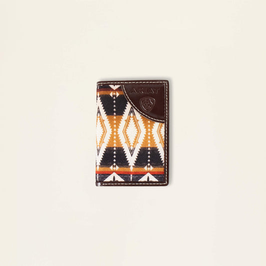 Southwest Fabric Trifold Wallet - Ariat Discount
