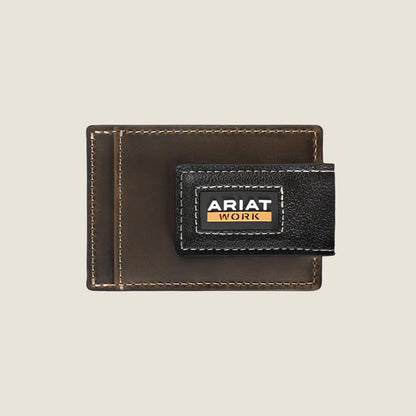 Work Leather Band Card Case - Ariat Latest